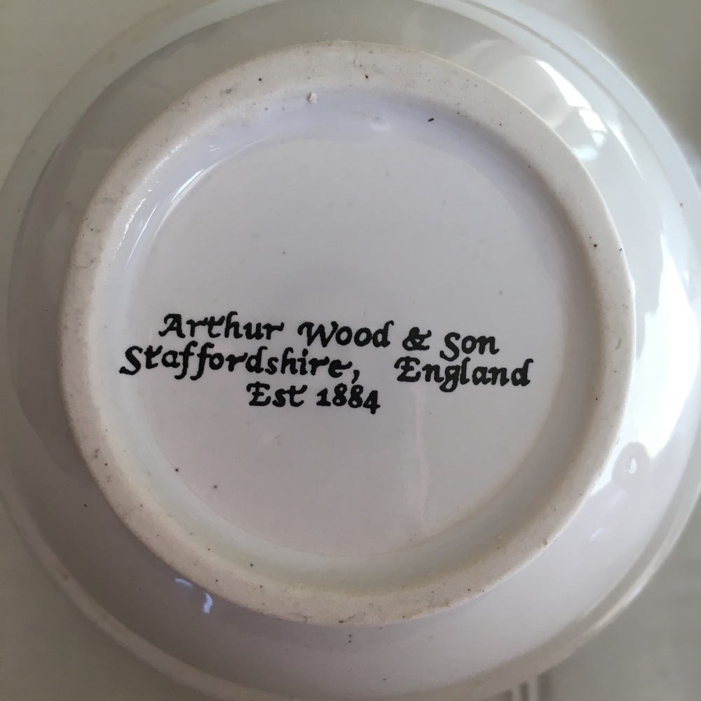 Arthur Wood & Son , Staffordshire, England Teapot&Cup. New - Picture 3 of 8